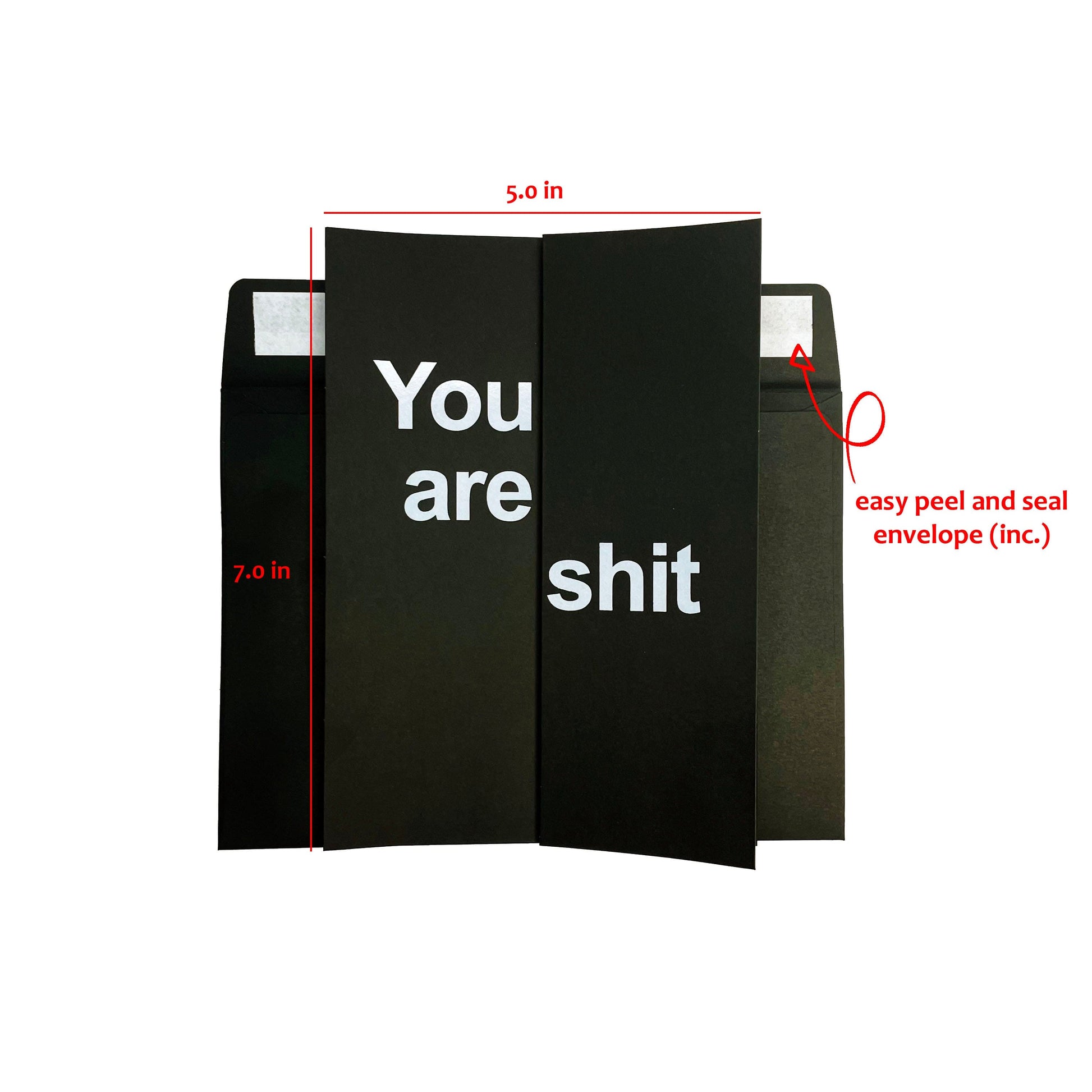 Dark Humor Christmas Card - You Are The Best