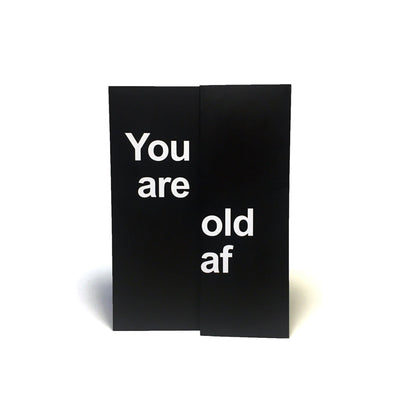 Dark Humor Birthday Card - You Are Amazing